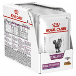 Royal Canin Veterinary Renal Chicken drėgnas maistas katėms, sergančioms lėtiniu inkstų nepakankamumu, 85 g