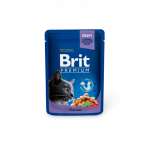 Brit Premium katėms Cod Fish drėgnas maistas katėms, 100 g
