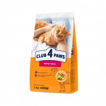 CLUB 4 PAWS Premium Visavertis pa&scaron;aras suaugusioms katėms su ver&scaron;iena, 2 kg