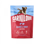 Carnilove Active Salmon-Turkey Puppies sausas maistas &scaron;uniukams, 1,5 kg