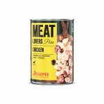 Josera Meat Lovers Pure Chicken konservuotas maistas &scaron;unims su vi&scaron;tiena, 400 g