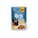 Brit Premium Delicate Fillets in Gravy Tuna drėgnas maistas katėms, 85 g