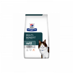 Hill's Prescription Diet Multi-Benefit w/d sausas maistas katėms, linkusioms priaugti svorio, 1,5 kg