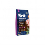 Brit Premium By Nature Adult S sausas maistas mažų veislių &scaron;unims, 1 kg