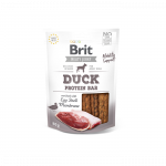 Brit Jerky Duck Protein Bar skanėstas &scaron;unims, 80 g