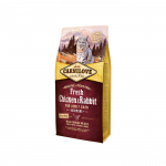 Carnilove Fresh Chicken-Rabbit Gourmand Adult begrūdis, sausas maistas katėms, 2 kg