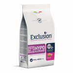 Exclusion Hypoallergenic sausas maistas mažų veislių alergi&scaron;kiems &scaron;unims su kiauliena ir žirniais, S, 7kg