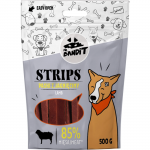 Mr. Bandit Strips skanėstai &scaron;unims ėrienos juostelės, 500 g
