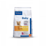 Virbac Veterinary HPM Baby Dog Small - Toy visavertis ėdalas mažų veislių &scaron;uniukams, 1,5 kg