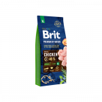 Brit Premium By Nature Adult XL sausas maistas ypač didelių veislių &scaron;unims, 15 kg