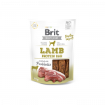 Brit Jerky Lamb Protein Bar skanėstas &scaron;unims, 80 g