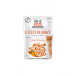 Brit Care Fillets in Gravy Choice Chicken drėgnas maistas katėms, 85 g