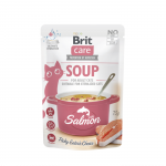 Brit Care Cat Soup Salmon begrūdis, drėgnas maistas katėms, 75 g