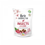 Brit Care Crunchy Cracker Insects with Lamb skanėstai &scaron;unims, 200 g
