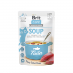 Brit Care Cat Soup Tuna begrūdis, drėgnas maistas katėms, 75 g