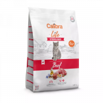 Calibra Cat Life Sterilised Beef sausas maistas sterilizuotoms katėms, 1,5 kg