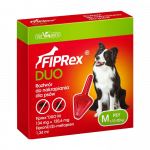 FIPREX DUO M antiparazitiniai la&scaron;ai &scaron;unims (10-20kg), 1 vnt.