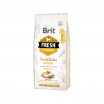 Brit Fresh Chicken with Potato Adult sausas maistas &scaron;unims, 2,5 kg