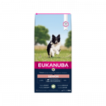 Eukanuba Senior S/M visavertis pa&scaron;aras senyviems &scaron;unims su ėriena ir ryžiais, 12 kg