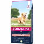 Eukanuba Senior L/XL senyvų &scaron;unų pa&scaron;aras su ėriena ir ryžiais, 12 kg