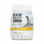 Raw Paleo Vet Expert Ultra Turkey Mini Adult begrūdis, sausas maistas &scaron;unims, 0,75 kg