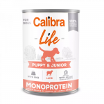 Calibra Life Dog Puppy - Junior Lamb drėgnas maistas jauniems &scaron;unims, 400 g