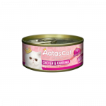 Aatas Cat Creamy Chicken-Kanikama begrūdis, drėgnas maistas katėms, 80 g