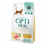 OPTIMEAL&trade; Visavertis pa&scaron;aras suaugusioms katėms su vi&scaron;tiena, 0,7 kg