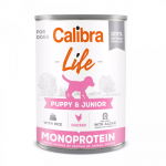Calibra Life Dog Puppy - Junior Chicken drėgnas maistas jauniems &scaron;unims, 400 g