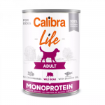 Calibra Life Dog Adult Wild Boar drėgnas maistas &scaron;unims, 400 g