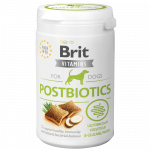 Brit Vitamins Postbiotics papildai &scaron;unims natūralios bakterijų pusiausvyros palaikymui, 150 g