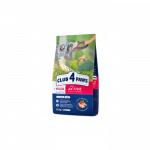 CLUB 4 PAWS Premium Active Visavertis pa&scaron;aras suaugusiems aktyviems vidutinių veislių &scaron;unims, 5 kg