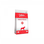 Calibra Veterinary Diets Dog Diabetes - Obesity sausas maistas &scaron;unims, cukraus apykaitai reguliuoti, antsvoriui mažinti, 12 kg