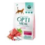 OPTIMEAL&trade; Visavertis pa&scaron;aras suaugusioms katėms su dideliu ver&scaron;ienos kiekiu, 1,5 kg