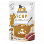 Brit Care Cat Soup Duck sriuba su antiena suaugusioms katėms, 75 g