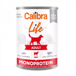 Calibra Life Dog Adult Beef drėgnas maistas &scaron;unims, 400 g