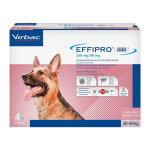 Virbac Effipro Duo 268 mg užla&scaron;inamasis tirpalas &scaron;unims 20-40 kg, N4