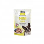 Brit Care Mini Lamb fillets in gravy drėgnas maistas mažų veislių &scaron;unims, 85 g