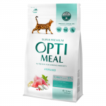 OPTIMEAL&trade; Visavertis pa&scaron;aras sterilizuotoms katėms ir kastruotiems katinams - kalakutiena ir avižos, 10 kg