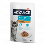 Advance AC Wet Kitten Chicken drėgnas maistas kačiukams, 12 x 85 g