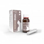 Pharmadiet Dermadual papildai katėms ir &scaron;e&scaron;kams, esant odos ir plaukų pažeidimams, 50 ml