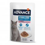 Advance AC Sterilized Turkey drėgnas maistas sterilizuotoms katėms, 12 x 85 g