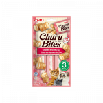 Churu Bites suktinukai katėms su tunu ir la&scaron;i&scaron;a, 3 vnt.