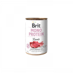 Brit Care Mono Protein Lamb drėgnas maistas alergi&scaron;kiems &scaron;unims, 400 g