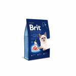 Brit Premium Cat Sterilized sausas maistas sterilizuotoms katėms su jautriu vir&scaron;kinimu, 1,5 kg