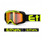ETHEN 05R Motokroso akiniai JUODA GELTONAS LOGO, MX05101