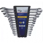 Raktai plok&scaron;ti-kilpiniai 12vnt. CrV