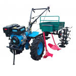 Motoblokas - kultivatorius 105A Bison (16ag) su priekaba ir priedais