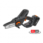 Akumuliatorinis genėjimo pjūklas Husqvarna Aspire&trade; P5-P4A su akumuliatoriumi ir įkrovikliu