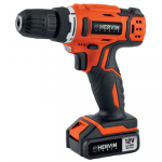 Akumuliatorinis gręžtuvas HERVIN TOOLS 12V, 1 baterija, Li-ion, 800mAh